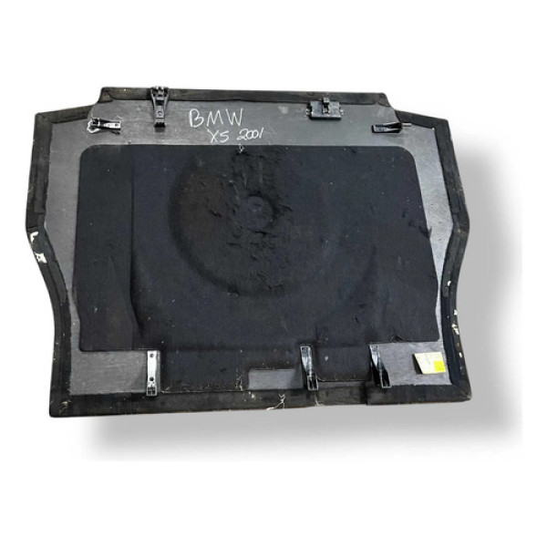 Tampão Forro Estepe Bmw X5 2001 2002 841038517 Preto