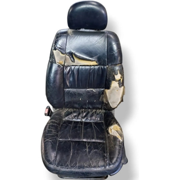 Carcaça Banco Dianteiro Esquerdo Chevrolet Vectra 2000 2001 Preto