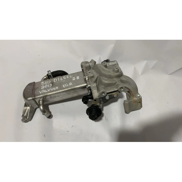 Suporte Da Válvula Egr Chevrolet S10 13 2.8 Diesel 12637809