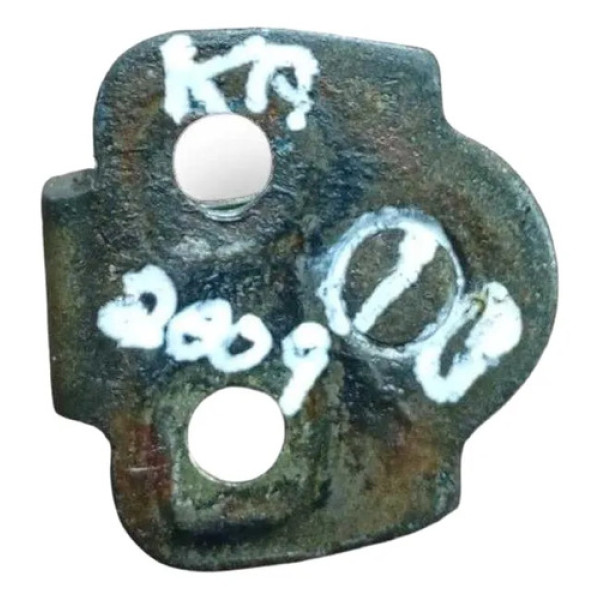Batente Tranca Trinco Dianteira Direita Ford Ka 2008 2009 Preto