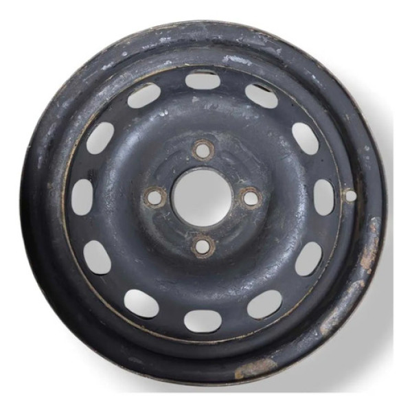 Roda Ferro Aro 14 Volkswagen Fox Saveiro Gol Preto