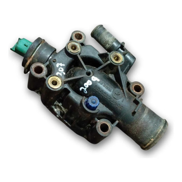 Carcaça Válvula Termostática Peugeot 307 2009 9647265980