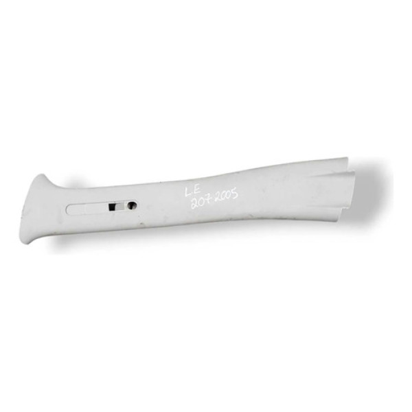 Moldura Interna Coluna Esquerdo Peugeot 207 2005 9644202177 Branco