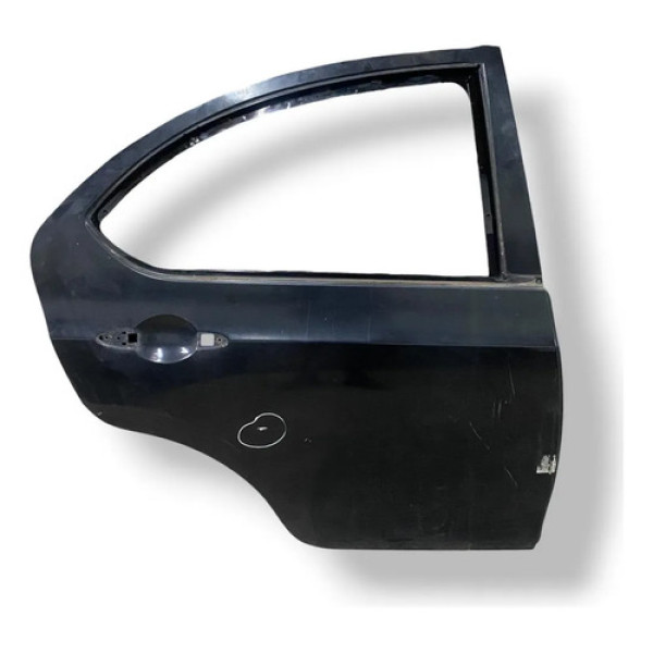 Porta Traseira Direita Jac J3 2011 2012 2013 2014 Detalhe Traseira Direita Preto