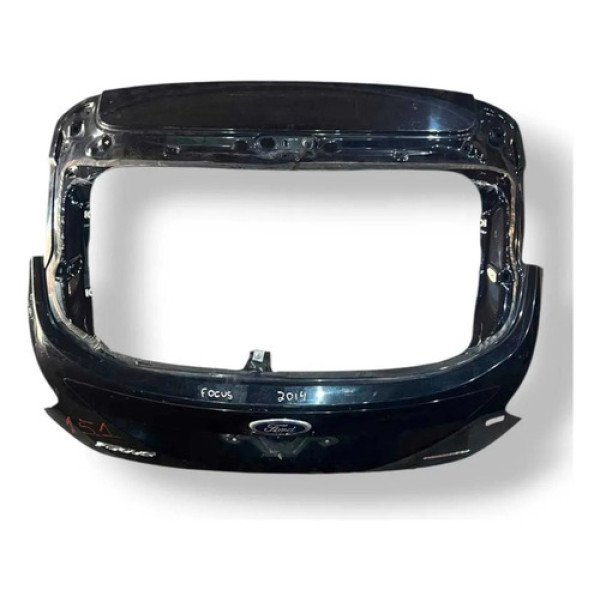 Tampa Traseira Porta Malas Ford Focus 2014 2015 Preta Preto