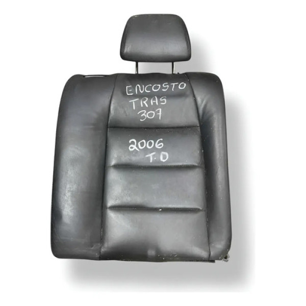 Encosto Banco Traseiro Peugeot 307 Sw 2.0 2006 2007 2009 Prateado
