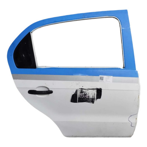 Porta Traseira Direita  Volkswagen Voyage 2014 Detalhe Traseira Direitaa Branco