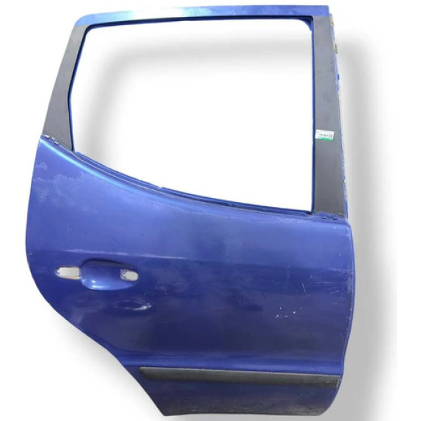 Porta Traseira Direita Mercedes-benz Classe A 2000 2001 2002 Traseira Direita Azul