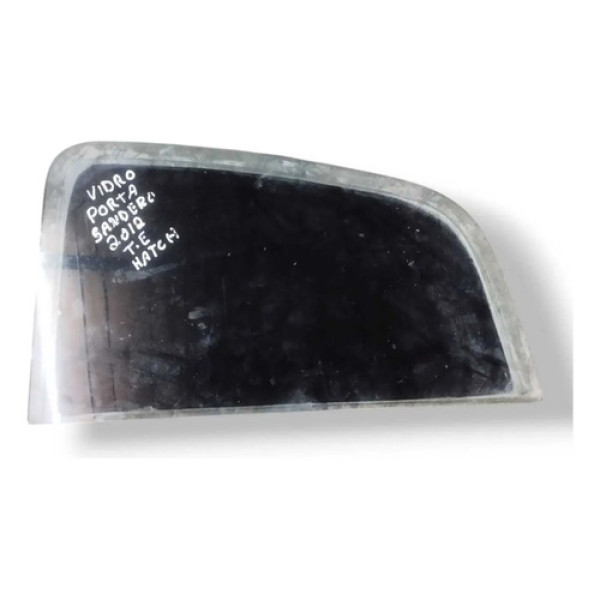 Vidro Porta Traseiro Esquerdo Renault Sandero 2012 2013 2014