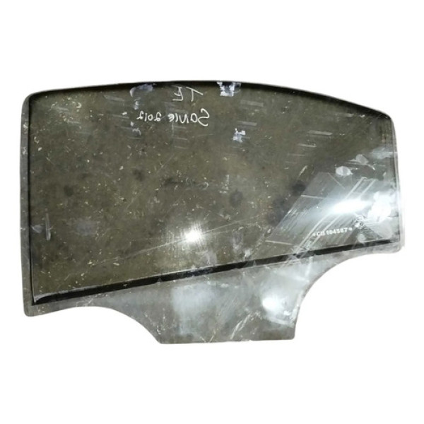 Vidro Porta Traseira Esquerda Chevrolet Sonic Sedán 2012 13