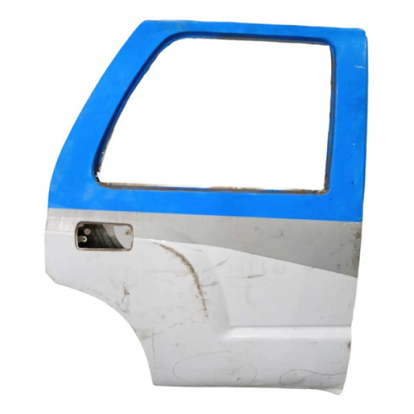 Porta Traseira Direita Chevrolet Blazer 2009 2010 Detalhe Traseira Direita Azul
