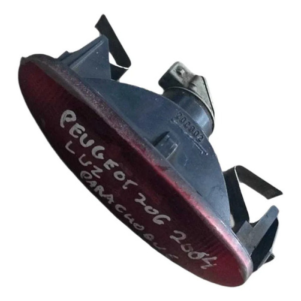 Luz Neblina Parachoque Traseiro Peugeot 206 2001/2004 20c302