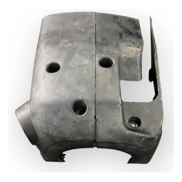 Moldura Inferior Coluna Painel Chevrolet S10 2014 - 52044492 Branco Listras