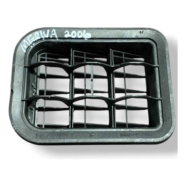 Difusor Saída Ar Carroceria Traseira Meriva 2008 93335189