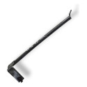Canaleta Vidro Dianteira Esquerda Chevrolet S10 14 52016262 Cinza