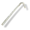 Canaleta Guia Vidro Dianteiro Direito Chevrolet S10 2014 Branco