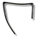 Borracha Canaleta Vidro Traseira Esquerda Interno Sonic 2013 Preto