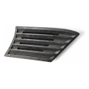 Grade Ventilação Lateral Traseira Direita Monza 1984 A 1996 Preto