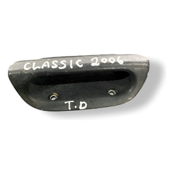 Puxador Porta Tras Direita Chevrolet Classic 2006 90430992 Preto Traseira