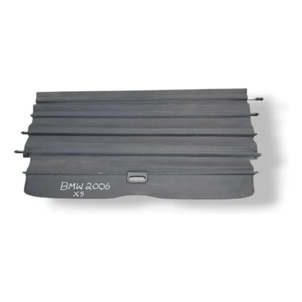 Tampão Retrátil Bagagito Bmw X5 2001 2002 2003 2004 2005 Preto