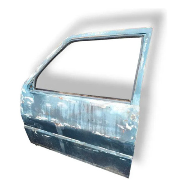 Porta Dianteira Esquerda Fiat Uno 2p 1984 1985 1986 A 1995 Dianteira Esquerda Azul