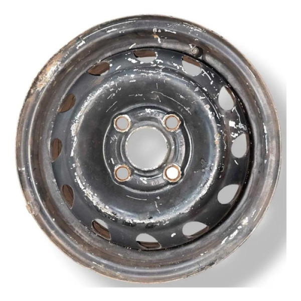 Roda Ferro Aro 13 4 Furos Chevrolet Gm Corsa Celta Classic Preto