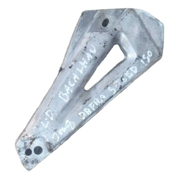 Suporte Pedaleira Bacalhau Direito Dafra Speed 150 2010/2011 Prateado