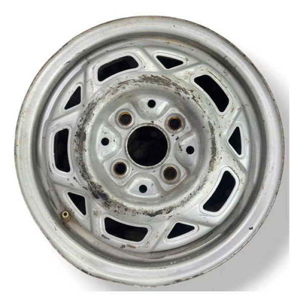 Roda Ferro Avulso Aro 13 Chevrolet Kadett Ipanema Prateado
