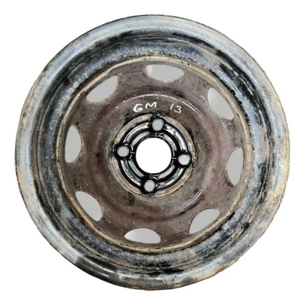 Roda Ferro Avulsa Aro 13 Chevrolet Celta, Corsa,prisma Preto