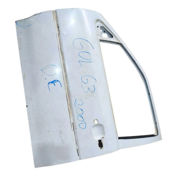 Porta Dianteira Esquerda Volkswagen Gol G3 2005 2006 Detalhe Dianteira Esquerdo Prateado