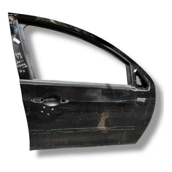 Porta Dianteira Direita Jac J3 2011 2012 2013 2014 C/detalhe Dianteira Direita Preto