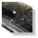 Tampa Traseira Porta-malas Chevrolet Captiva 2008/12 Detalhe Preto