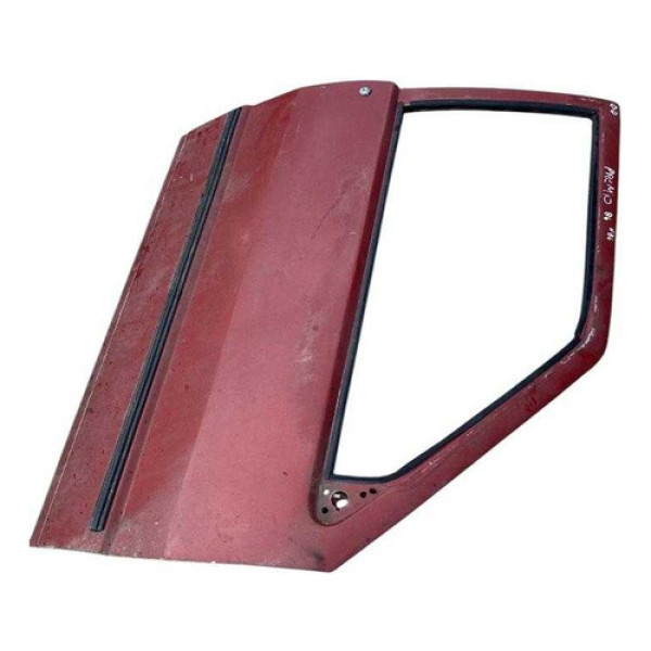 Porta Dianteira Direito Sem Vidro Fiat Uno 1.0 1986 A 1997 Dianteira Direito Preto