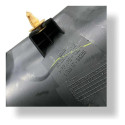 Acabamento Soleira Traseira Esquerda Gm Celta 93363811 Preto