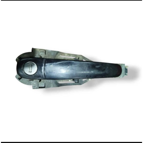 Maçaneta Externa Dianteira Esquerda Vw Golf 2009 3b0837886 Preto Dianteira