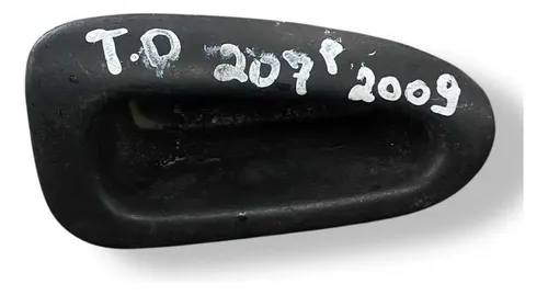 Puxador Porta Traseira Direita 207 Passion 2009 9629325977 Preto