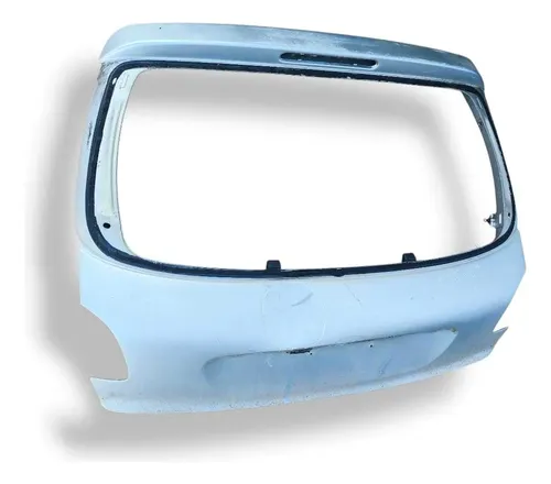 Tampa Traseira Porta Malas Peugeot 206 2001 2002 Detalhe Azul