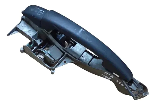 Maçaneta Externa Traseira Esquerda Citroën C3 Aircross 2011 Preto Traseira