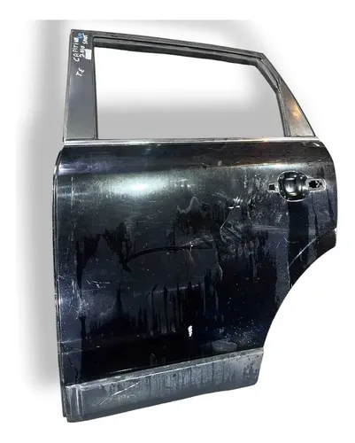 Porta Traseira Esquerda Chevrolet Captiva Sport 2010 2011 Traseira Esquerdo Preto