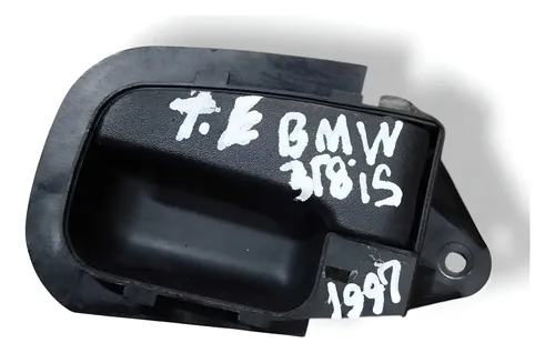 Maçaneta Interna Traseira Esquerd Bmw 318is 1997 51221960829 Prateado Traseira