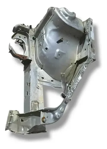 Ponta Longarina Lado Esquerda Peugeot 307 2005 2006 2007 Prateado