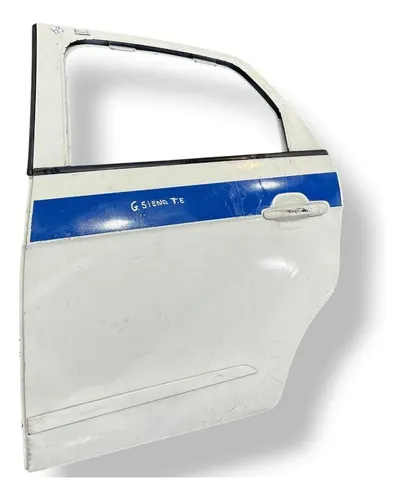 Porta Traseira Esquerda Fiat Grand Siena 2012 2013 2014 2015 Traseira Esquerdo Branco