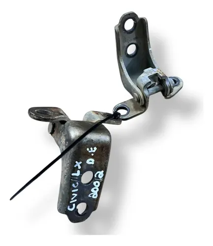 Par Dobradiças Porta Dianteira Esquerda Honda Civic Lx 2002