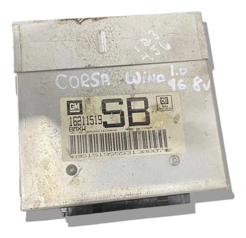 Módulo De Injeção Gm Corsa Wind 1.0 8v 1996 16211519 Orig