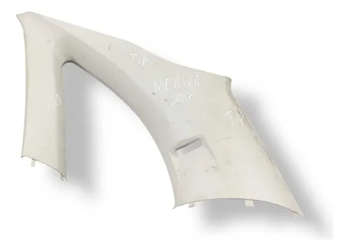Moldura Coluna Traseira Direita Gm Meriva 2006 93368668 Branco