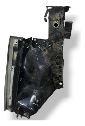 Ponta Longarina Dianteira Esquerda Volkswagen Golf 2009 2010 Preto