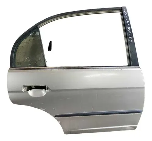 Porta Traseira Direita Sem Vidro Honda Civic 2001 A 2006 Traseira Direita