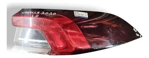 Lanterna Traseira Direito Toyota Corolla 2020 Com Detalhe Direito/passageiro Vermelho