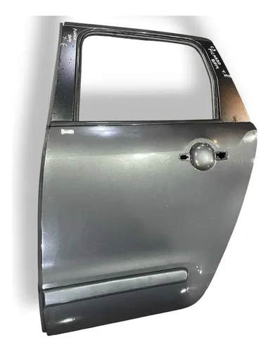 Porta Traseira Esquerda Citroen C3 Picasso 2014 2015 2016 Traseira Esquerdo Cinza-escuro