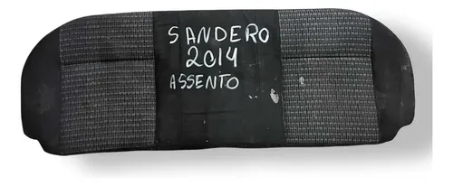 Assento Bancos Traseiro Renault Sandero 2013 2014 4407880p Preto